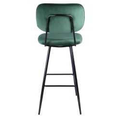 * Emerald Velvet Barstool Exquisite Gifts