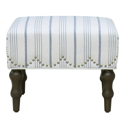 * Grace Mitchell Olivia Scalloped Ottoman Flash Sale
