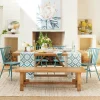 * Honeybloom Massena Natural Wood Dining Table, 72 Online Discount