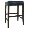 * Madison Brown Backless Barstool, 29 Discount