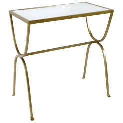 * Providence Astoria Console Table, Gold Featured