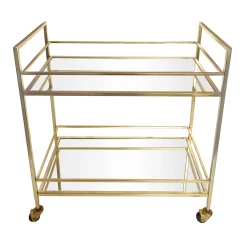 * Providence Regina Gold Mirror Bar Cart Exquisite Gifts