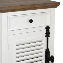 * Sharon White Accent Cabinet Clearance