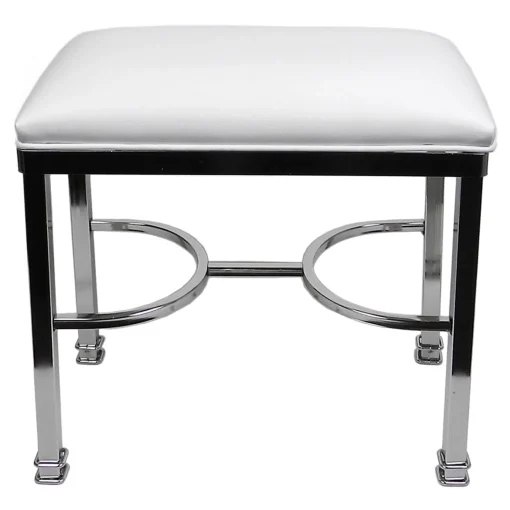 * Vanity Bench Chanel Chrome White Gift Selection