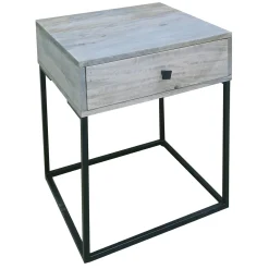 * Whitewashed Nightstand Discount Online