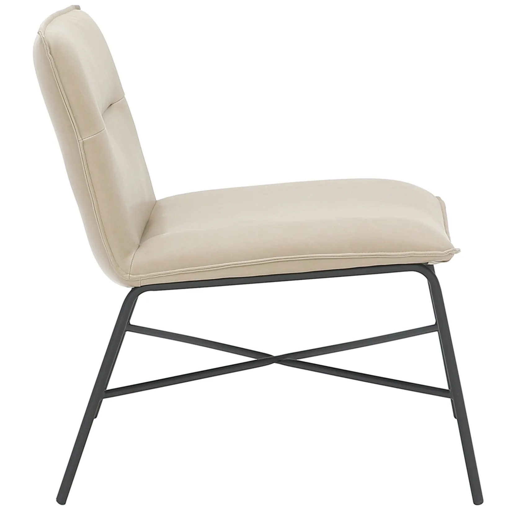 * Zoey Accent Chair, Light Grey Fashion